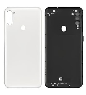 Samsung Galaxy A11 - SM-A115F FULL Kasa Arka Kapak Takım BEYAZ