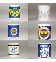 mgm Porselen Lisanslı Taraftar Kupa Bardak Fenerbahçe