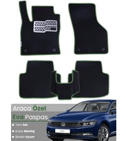 Volkswagen Passat B8 (2015-2019) Uyumlu EVA Paspas Tam Set–Araca Özel,Su Geçirmez,Hızlı Montaj