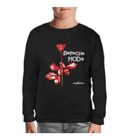 Depeche Mode - Violator Siyah Çocuk Sweatshirt