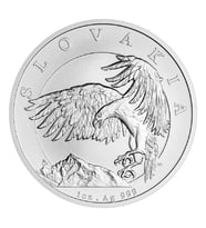 AgaKulche Kartal 2024 1 Ons Gümüş Sikke Coin