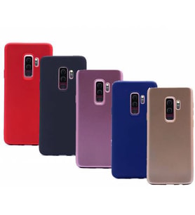 Jopus Galaxy S9 Plus ile Uyumlu Soft Silikon Kılıf Kırmızı