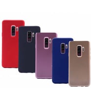 Jopus Galaxy S9 Plus ile Uyumlu Soft Silikon Kılıf Kırmızı