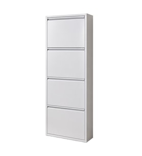 KASER 9003 BEYAZ 4lu KILITLI METAL AYAKKABILIK