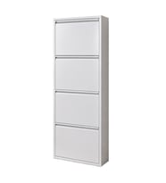 KASER 9003 BEYAZ 4lu KILITLI METAL AYAKKABILIK