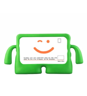 Galaxy Tab S8 Figürlü Standlı Çocuk Tablet Silikon (Yeşil)