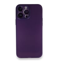 Iphone 14 Kılıf Pp İnce Kapak - Mor
