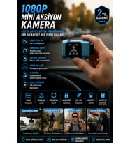 USB Şarjlı Kompakt Dash Kamera TF Kart Destekli