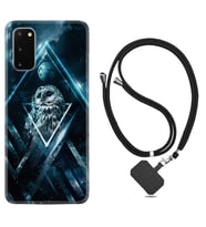 Samsung A02S A03S A10 A12 A13 A21S A22 Kılıf Boyun Askılı Silikon Old Owl 1649