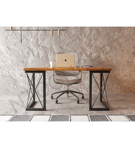 Wain Ntconcept Masif Ağaç Çalışma Masası(75cm-120cm)