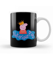 Notorious Peppa Pig Kupa Bardak Porselen