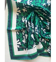 Trend Dijital Baskı  Batik Desenli Royan Eşarp Desen 3 Renk 3