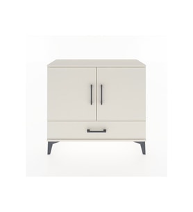 Arges Şifonyer 2 Raflı Tek Çekmeceli 2 Kapaklı 88x30x80 Aytaşı-Aytaşı