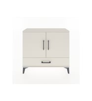 Arges Şifonyer 2 Raflı Tek Çekmeceli 2 Kapaklı 88x30x80 Aytaşı-Aytaşı