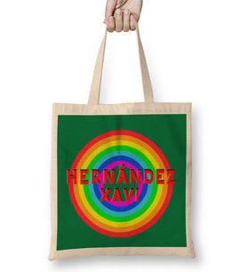 Xavi Hernández Art Gift Bez Çanta Uzun Saplı