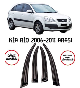 Balp Kia Rio Hb 2006-2011 Arası Cam Rüzgarlığı 4lü Takım