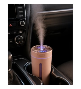 300 ml Şarjlı Hava Nemlendirici ve Aroma Difüzörü – RGB Işıklı, 5 Esans Hediyeli