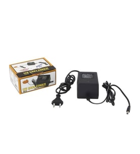 ORJİNAL PİLSAN 12 VOLT 2000 MA ŞARJ CİHAZI JAKLI /KABLOSU SİYAH
