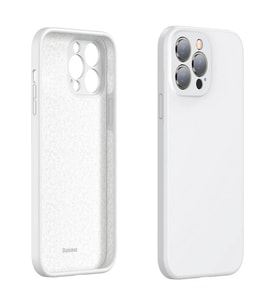 Baseus Liquid iPhone 13 Pro Kılıf Kamera Korumalı İçi Kadife Silikon Kılıf-(5 - HPSBYI7155-1