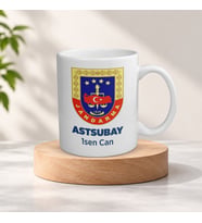 Kişiye Özel İsimli Astsubay Meslek Kupa Bardak