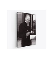 Atatürk Portre Tablosu Mustafa Kemal Atatürk Dekoratif Kanvas Tablo-FR-141