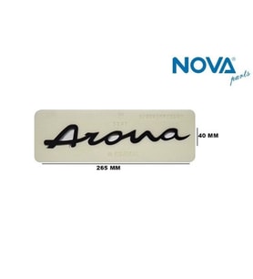 6F9853687 3Q7 Yazı Arona Siyah - Arona
