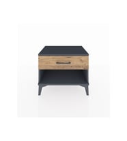 Hyperion Komodin Tek Çekmeceli 60x44x48 Antrasit-Çam