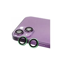 Apple iPhone 15 Uyumlu Zore CL-07 Kamera Lens Koruyucu (Açık Yeşil)