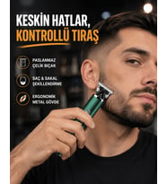 Şarjlı Erkek Tıraş Makinesi - 180 Dakika Pil Ömrü, 2.5 Saat Hızlı Şarj, Usb Ve Powerbank Uyumlu
