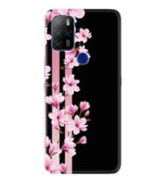 Omix X300 X500 X400 X600 X700 Kılıf Desemli Silikon Pink Flowers 3 1393