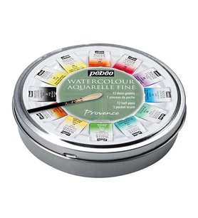Pebeo Aquarelle Fine 12’li Mediterranean Suluboya 300079