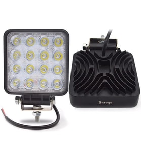 2 Adet 16 Ledli Off Road Çalışma Lambası / Projektör 48watt 12v /