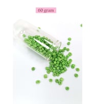 Dökme Cam Kum Boncuk Büyük Boy (6/0) 4 mm - 60 Gram - Yeşil - BNC108