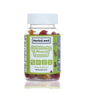 Herbaland Gummy Multivitamin 60 Çiğneme Tableti