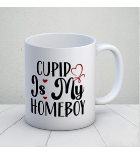 Cupid Is My Homeboy Kupa Bardak (Çok Renkli)