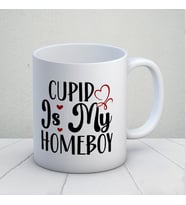 Cupid Is My Homeboy Kupa Bardak (Çok Renkli)