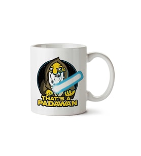 Jasper Beardly The Simpsons Star Wars iki Tarafı Baskılı Kupa Bardak
