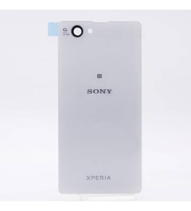 Sony Xperia Z1 Compact Mini Arka Kapak Pil Kapağı (Beyaz)