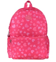 Me Team Love Pembe Kalpli Kız Çocuk Okul Çantası (Çok Renkli)