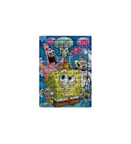 Ghostbastır Design Sünger Bob 99 Parça Ayaklı Puzzle – Dekoratif Çocuk Yapbozu 050