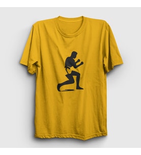 Presmono Unisex Sarı Stance Muhammed Ali T-Shirt 230600tt (Sarı)