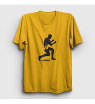 Presmono Unisex Sarı Stance Muhammed Ali T-Shirt 230600tt (Sarı)