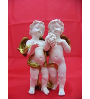 HEDİYELİK › KARIŞIK › Melek Figürler-QQC MELEK ÇİFT>>11X8X15 CM.