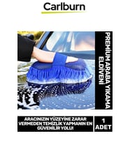 Premium Kaliteli Malzeme Çizilmeye Karşı Köpüklü Yıkamaya Uygun Araba Yıkama Eldiveni