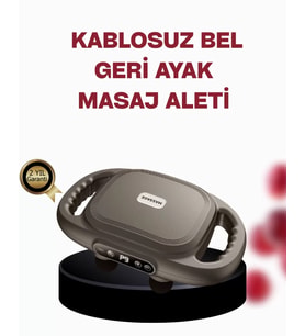 Geliştirilmiş 6 Başlıklı Şarjlı Masaj Aleti 2000 Mah Derin Doku Masajı