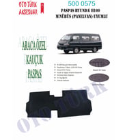 HYUNDAİ H100 PANELVAN UYUMLU OTO PASPAS (Siyah)