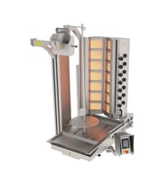 Atalay ADR-14G-GK Döner Robotu Gazlı 14 Gözlü 120 W