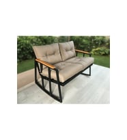 2'li Sallanan Sandalye Tv Koltuğu Kafe-balkon-mutfak-berjer-ofis Sallanır Çiftli Koltuk Miami