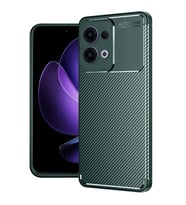 Reno 13 Pro Kılıf Auto Focus Karbon Kapak - Koyu Yeşil