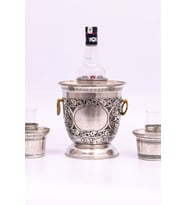 Ehlikeyf İsimli Aile Seti  1 Şişelik 2 Bardaklık (Kutusuz)
